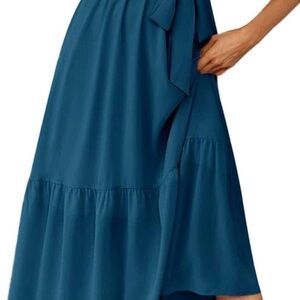 Garden party style maxi dress